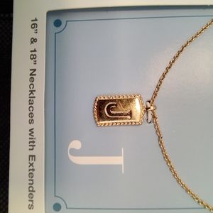 Letter J Necklaces